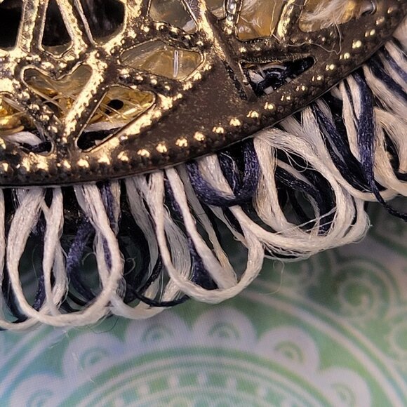 Blue Statement Pendant - Picture 6 of 11